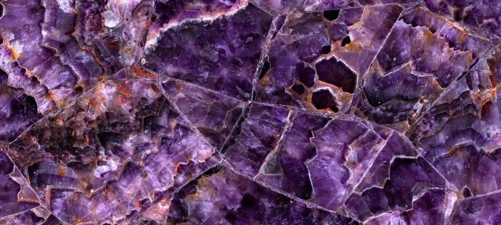 Purple Amethyst Surface
